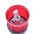 DC 24V Industrial Warning Light Round Alarm Signal Workshop Beacon Red, Four light modes stroboscopic/rotating/flashing/permanent