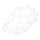 Bellow Pipe 1/2" Flat O-ring Seals Silicone Shower Nozzle Gasket Seal 100pcs