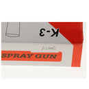 Stainless Steel Mini Low Pressure Gravity Feed Paint Spray Gun Nozzle 0.5mm with Brush, High Efficiency
