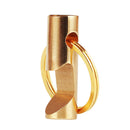 Brass Gold Bottle Opener With Round Key Ring Split Chain Key Holder Loop, securely closed and strong fastening