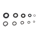 280PCS Flat Washers Spring Lock Washers Assortment Kit Stainless Steel M2 M3 M/4 M5 M6