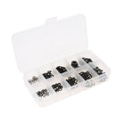 280PCS Flat Washers Spring Lock Washers Assortment Kit Stainless Steel M2 M3 M/4 M5 M6