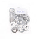M8 Flat Washer Solid Steel Home Common Use Hardware Accessories Pack of 50