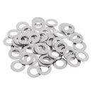 M8 Flat Washer Solid Steel Home Common Use Hardware Accessories Pack of 50