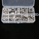 Flat Washer Solid Steel Home Common Use Hardware Accessories M2, M2.5, M3, M/4, M5, M6, M8, M10 400PCS Pack