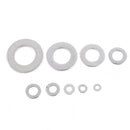 Flat Washer Solid Steel Home Common Use Hardware Accessories M2, M2.5, M3, M/4, M5, M6, M8, M10 M12 580PCS Pack