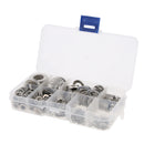 Flat Washer Solid Steel Home Common Use Hardware Accessories M2, M2.5, M3, M/4, M5, M6, M8, M10 M12 580PCS Pack