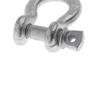 Shackles 3/8inch Marine Anchor Bow Black with Screw Pin B Ring 1Ton