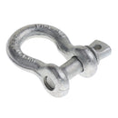 Shackles 3/8inch Marine Anchor Bow Black with Screw Pin B Ring 1Ton