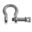 Shackles 3/8inch Marine Anchor Bow Black with Screw Pin B Ring 1Ton