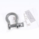 Shackles 3/8inch Marine Anchor Bow Black with Screw Pin B Ring 1Ton