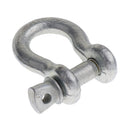 Shackles 3/8inch Marine Anchor Bow Black with Screw Pin B Ring 1Ton