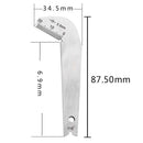Bit Pattern Drill Template Gauge Welding Inspect Tool Drill Bit Measurement