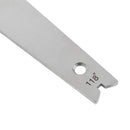 Bit Pattern Drill Template Gauge Welding Inspect Tool Drill Bit Measurement