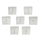 LED Aluminum Male Men Restroom Sign Toilet Sign WC Sign for Public Toilet, Energy-Saving