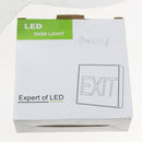 LED Light Luminous Aluminum Garbage Trash Can Sign Bar Restaurant Hotel, Waterproof