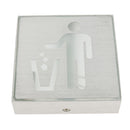 LED Light Luminous Aluminum Garbage Trash Can Sign Bar Restaurant Hotel, Waterproof