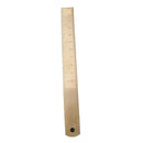 Vintage Brass Handy Straight Ruler Metal Copper Bookmark Dual Scales 6.5