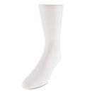 Manikin Foot Male Mannequin Foot for Socks Shoes Kneelet Display White