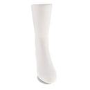 Manikin Foot Male Mannequin Foot for Socks Shoes Kneelet Display White