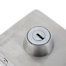 Stainless Steel Double Glass Door Sliding Door Lock No Punching, Easy to Install, 10mm-12mm