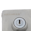 Stainless Steel Single Glass Door Sliding Door Lock No Punching, Easy to Install, 10mm-12mm