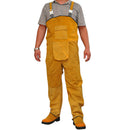 Flame-resistant Overall Coverall Welding Boilersuit Cowhide Leather Suits L