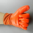 6 Pair Nylon PVC Protective Safety Work Gloves Wearable Oil & Water Proof, for Gardening Farming Handling