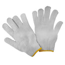 Pack Of 1 Pair White Protective Knit Work Gloves, 720g Roving, 90% COTTON - breathable, lightweight & comfortable