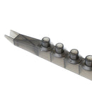 4pcs 15-Hole Hive Cell Bar Frames Combs With 50pcs Plastic Cell Cups, for production of royal jelly and breeding of queen bees