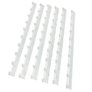 6 PCS Stainless Steel Beehive Castellated Frame Spacer End Hold for Beekeeper