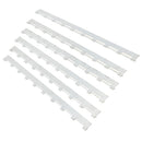6 PCS Stainless Steel Beehive Castellated Frame Spacer End Hold for Beekeeper