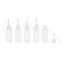 5Pcs 10ml Squeeze Bottle Water Bottle Needle Tip Dropper Juice Storage Bottle