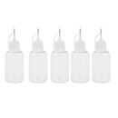 5Pcs 30ml Squeeze Bottle Water Bottle Needle Tip Dropper Juice Storage Bottle