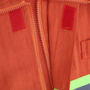 Firemaster Men Orange Work Coverall Fire Suit Boots for Small Firestation