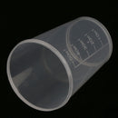 10pcs 50ml Plastic Liquid Measuring Cups Graduated Laboratory Bottle Lab for School Lab Supplies
