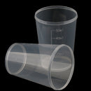 10pcs 50ml Plastic Liquid Measuring Cups Graduated Laboratory Bottle Lab for School Lab Supplies