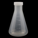 Laboratory School Graduated Plastic Conical Flask Erlenmeyer 250mL Food Grade, Shatter Resistant, 2 Pack