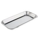 Thickened Stainless Steel Medical Dental Surgical Instrument Disinfection Tray, Durable