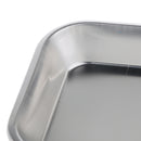 Thickened Stainless Steel Medical Dental Surgical Instrument Disinfection Tray, Durable