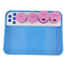 Thickened ABS Medical Dental Instrument Disinfection Tray Box with Bottles, High Temperature Resistant