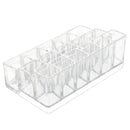Lipstick Holder Display Stand 16 Deep Slot Acrylic Makeup Organizer Clear