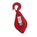 1102 lbs Poly Rope Hoist Pulley Wheel Block and Tackle Puller Lift Tools