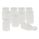 10x 60ml Plastic Wide Mouth Laboratory Reagent Bottle Sample Sealling Bottle