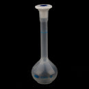 2 Pieces Laboratory 50ml Plastic Clear Long Neck Volumetric Measuring Flask, Thick Wall