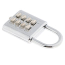 Metal 8 Digit Password Lock Security Combination Padlock Suitcase Luggage