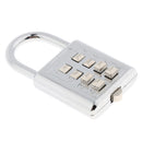 Metal 8 Digit Password Lock Security Combination Padlock Suitcase Luggage