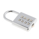 Metal 8 Digit Password Lock Security Combination Padlock Suitcase Luggage
