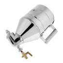 3.5L Stainless Steel Air Hopper Spray Gun Gravity Feed Wall Painting Sprayer with 3 Nozzles