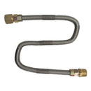 Propane Natural Gas Line 2ft Stainless Steel Hose LP LPG Grill Parts High Quality